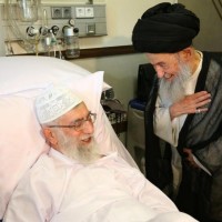 عيادة العلماء والشخصيات للإمام الخامنئي حفظه الله في المستشفى